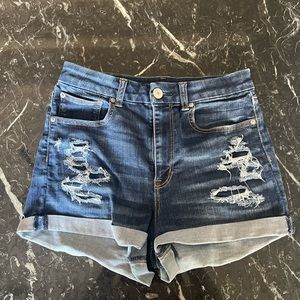 american eagle denim shorts 💙